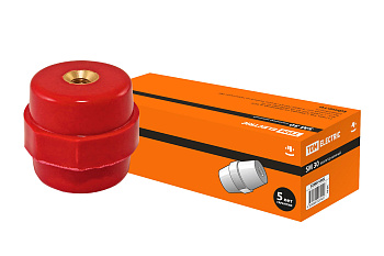 SQ0807-0002 Изолятор SM30 силовой Н30хD27хМ6мм TDM