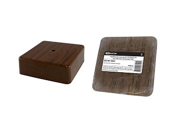 SQ1401-0301 Коробка распаячная КР 50х50х20 ОП бук IP40, инд. штрихкод TDM