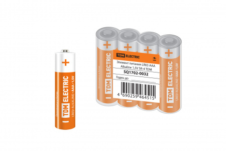 SQ1702-0032 SQ1702-0032 Элемент питания LR03 AAA Alkaline 1,5V SR-4 TDM SQ1702-0032 SQ1702-0032 Элемент питания LR03 AAA Alkaline 1,5V SR-4 TDM - купить выгодно в Электромеханике