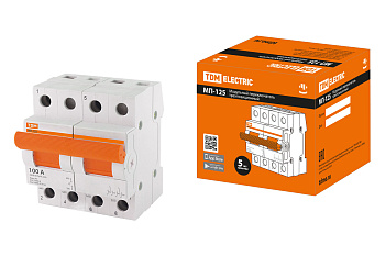 SQ0224-0045 Модульный переключатель трехпозиционный МП-125 2P 125А TDM