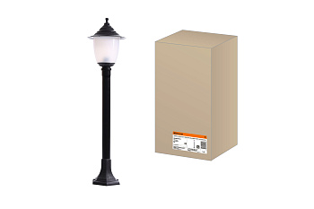 SQ0330-0516 Светильник Прага Эл-11-73-100 60 Вт Е27 напольный на стойке h-1.0 м черный TDM