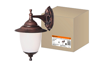 SQ0330-0506 Светильник Прага Эл-11-71-1М 60 Вт Е27 настенный вниз медь TDM