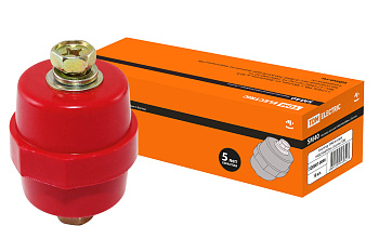 SQ0807-0046 Изолятор SM40 силовой Н40хD40хМ10мм с болтом TDM