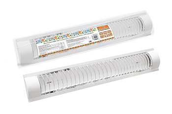 SQ0327-0415 Светильник СПО 3017 (с решеткой), под лампу LED Т8/G13 2х60 Народный