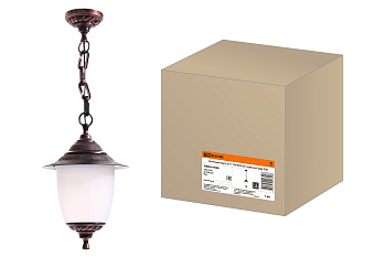 SQ0330-0509 Светильник Прага Эл-11-70М 60 Вт Е27 подвесной медь TDM