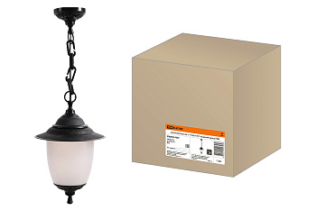 SQ0330-0507 Светильник Прага Эл-11-70 60 Вт Е27 подвесной черный TDM