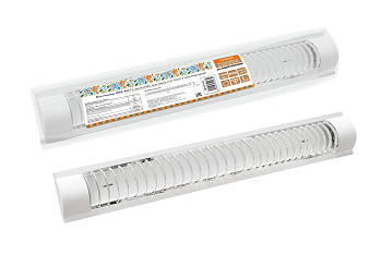 SQ0327-0414 Светильник СПО 3017 (с решеткой), под лампу LED Т8/G13 1х60 Народный