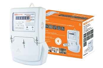 SQ1105-0019 Счетчик МАРС-1,0-11-Ш-10(100)-М (1ф, 1тар, монт.панель, мех.ОУ) TDM