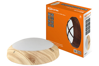 SQ0328-0313 Светильник ФБУ 05-2х20-013 "Бриз" сосна IP64 TDM