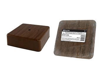 SQ1401-0306 Коробка распаячная КР 75х75х28 ОП бук, с клем. колодкой, IP40, инд. штрихкод TDM