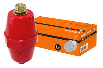 SQ0807-0012 Изолятор SM76 силовой H76xD50xM10мм с болтом TDM