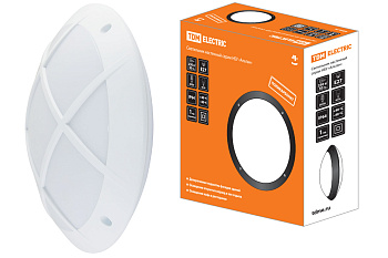 SQ0328-0303 Светильник НБУ 05-60-003 "Альтан 2" белый с решеткой IP64 TDM