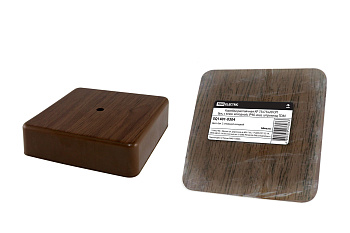 SQ1401-0304 Коробка распаячная КР 75х75х20 ОП бук, с клем. колодкой, IP40, инд. штрихкод TDM