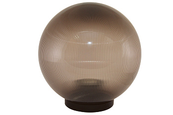 SQ0330-0604 Светильник НТУ 02-100-355 шар дымчатый с огранкой d=350 мм TDM