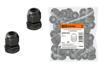 SQ0806-0002 Сальник MG 20 диаметр проводника 9-14мм IP68 TDM