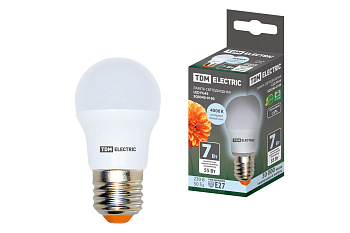 SQ0340-0180 Лампа светодиодная FG45-7 Вт-230 В-4000 К–E27 TDM