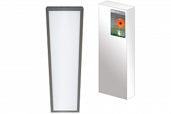 SQ0329-0026 Ультратонкая светодиодная панель серии СВО 295х1195, 40 Вт, 6000 К, хром, TDM