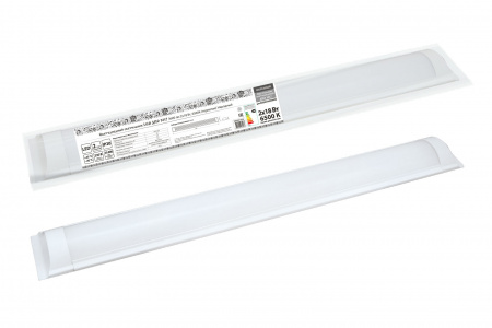 SQ0329-0150 Светодиодный светильник LED ДПО 3017 3600 лм 2х18 Вт, 6500К (термопак) Народный SQ0329-0150 Светодиодный светильник LED ДПО 3017 3600 лм 2х18 Вт, 6500К (термопак) Народный - купить выгодно в Электромеханике