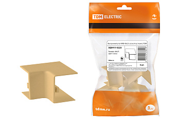 Внутренний угол КМВ 40х25 сосна (4 шт./комп.) TDM