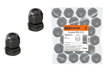 SQ0806-0010 Сальник MG LX 25 диаметр проводника 13-18мм IP68 TDM