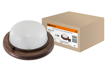 SQ0303-0425 Светильник НПБ1101 венге круг 100Вт IP54 TDM