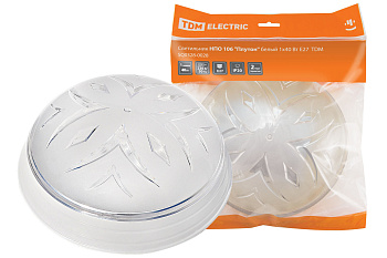 SQ0328-0028 Светильник НПО 106 "Плутон" белый 1х40 Вт Е27 TDM