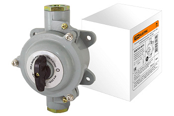 SQ0723-0075 Пакетный переключатель ПП 2-40/Н2 2П 40А 220В, силуминовый корпус, IP56 TDM