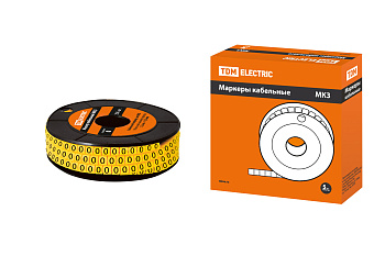 SQ0511-0050 Маркер МК3 - 6мм символ "0" 350шт/ролл TDM