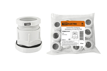 SQ0805-0107 Сальник PGL 42 диаметр проводника 35-39 мм IP54 TDM