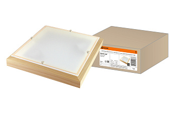 SQ0303-0407 Светильник НПБ 02-3х40-111 УХЛ4 "Киото-2" сосна 3х40 Вт IP20 (435х435х75) TDM