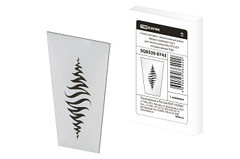 SQ0330-0743 Стекло матовое "Вихрь" (комплект 4 шт.) для светильников НБУ, НТУ, НСУ четырехгранник TDM