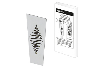 SQ0330-0758 Стекло матовое "Вихрь" (комплект 6 шт.) для светильников 6060 шестигранник (металл) TDM