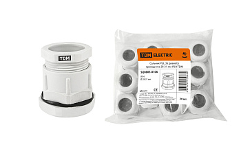 SQ0805-0106 Сальник PGL 36 диаметр проводника 28-31 мм IP54 TDM