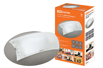 SQ0328-0005 Светильник НПО 102 "Медуза" серый 1х25 Вт Е27 КЛЛ TDM