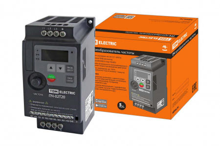 SQ0749-0006 Преобразователь частоты ПЧ-02T20 380В 2,2кВт TDM - купить выгодно в Электромеханике
