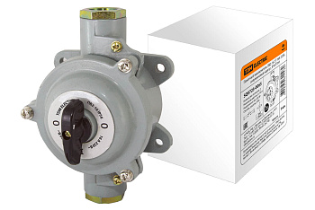 SQ0723-0065 Пакетный выключатель ПВ2-16 2П 16А 220В, силуминовый корпус, IP56 TDM