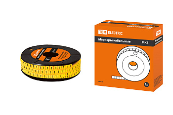 SQ0511-0051 Маркер МК3 - 6мм символ "1" 350шт/ролл TDM