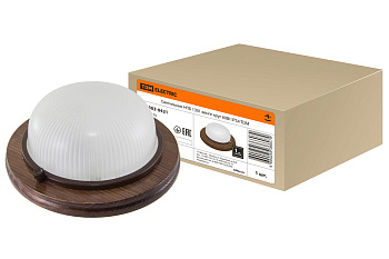 SQ0303-0431 Светильник НПБ1301 венге круг 60Вт IP54 TDM