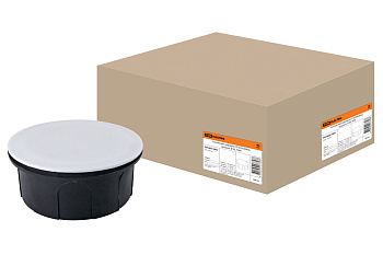 SQ1402-1005 Распаячная коробка СП D70х30мм, крышка, IP20, TDM