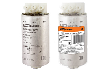 ИЗУ 70-400Вт 3-х конт. TDM