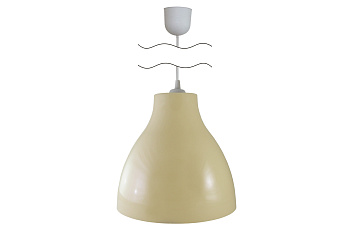 SQ0313-0013 Светильник НСБ 21-60-012 УХЛ4 "Melodi" бежевый, шнур белый TDM