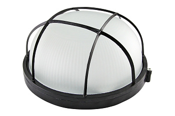 SQ0303-0027 Светильник НПБ1102 черный/круг с реш. 100Вт IP54 TDM