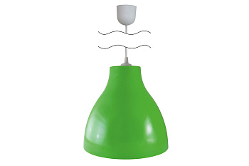 SQ0313-0015 Светильник НСБ 21-60-032 УХЛ4 "Melodi" зеленый, шнур белый TDM