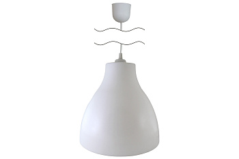 SQ0313-0012 Светильник НСБ 21-60-002 УХЛ4 "Melodi" опал, шнур белый TDM