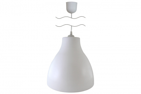 SQ0313-0012 Светильник НСБ 21-60-002 УХЛ4 "Melodi" опал, шнур белый TDM - купить выгодно в Электромеханике