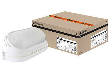 SQ0303-0053 Светильник НПБ1407 белый/овал ресничка 60Вт IP54 TDM