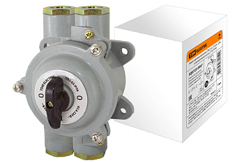 SQ0723-0067 Пакетный выключатель ПВ2-63 2П 63А 220В, силуминовый корпус, IP56 TDM