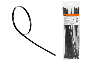 SQ0582-0111 Хомут стальной с полимерным покрытием ХСП (304) 4,6х600 (50шт) TDM