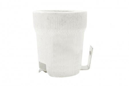 SQ0335-0038 Патрон керамический E27 с держателем, Народный - купить выгодно в Электромеханике