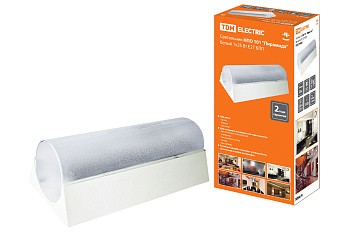 SQ0328-0002 Светильник НПО 101 "Пирамида" белый 1х25 Вт Е27 КЛЛ TDM